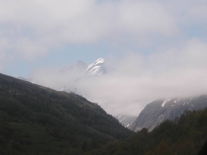 Le Grand Galibier depuis les Verneys 